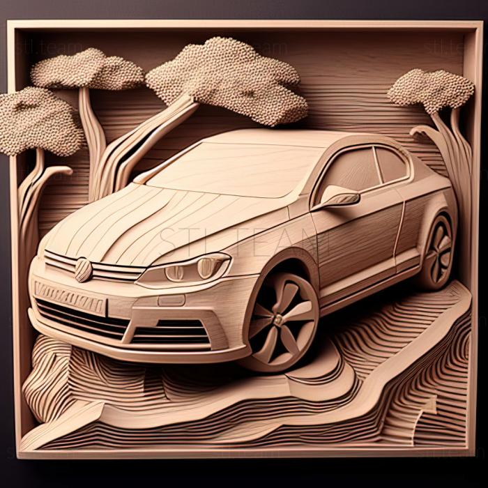 3D model Volkswagen Eos (STL)